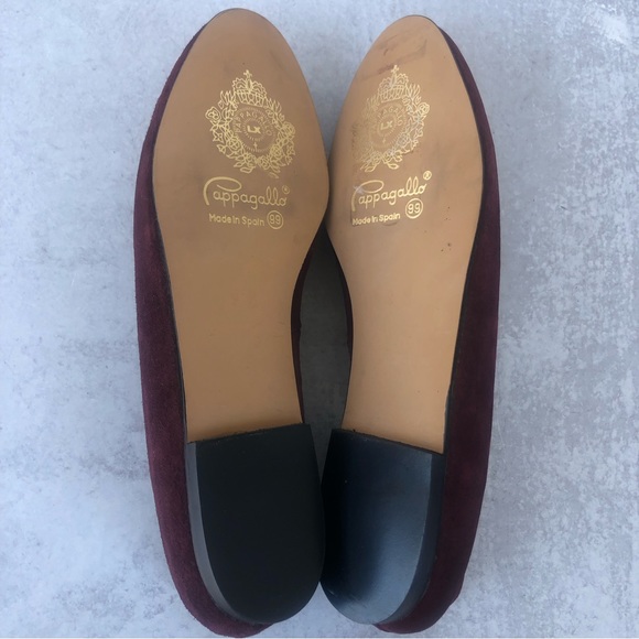🌼 Pappagallo Vintage Suede Leather Flat Loafers 9 - Picture 10 of 10